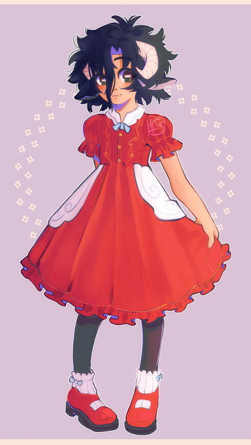 Goat baby (commission)