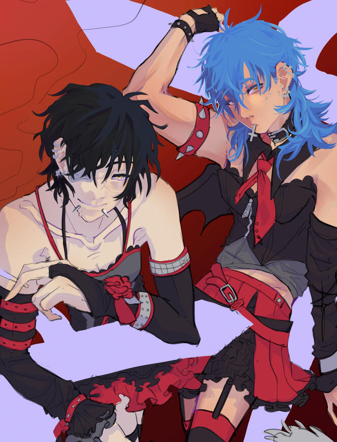 Wip illustration i just like it and wanna include it lol