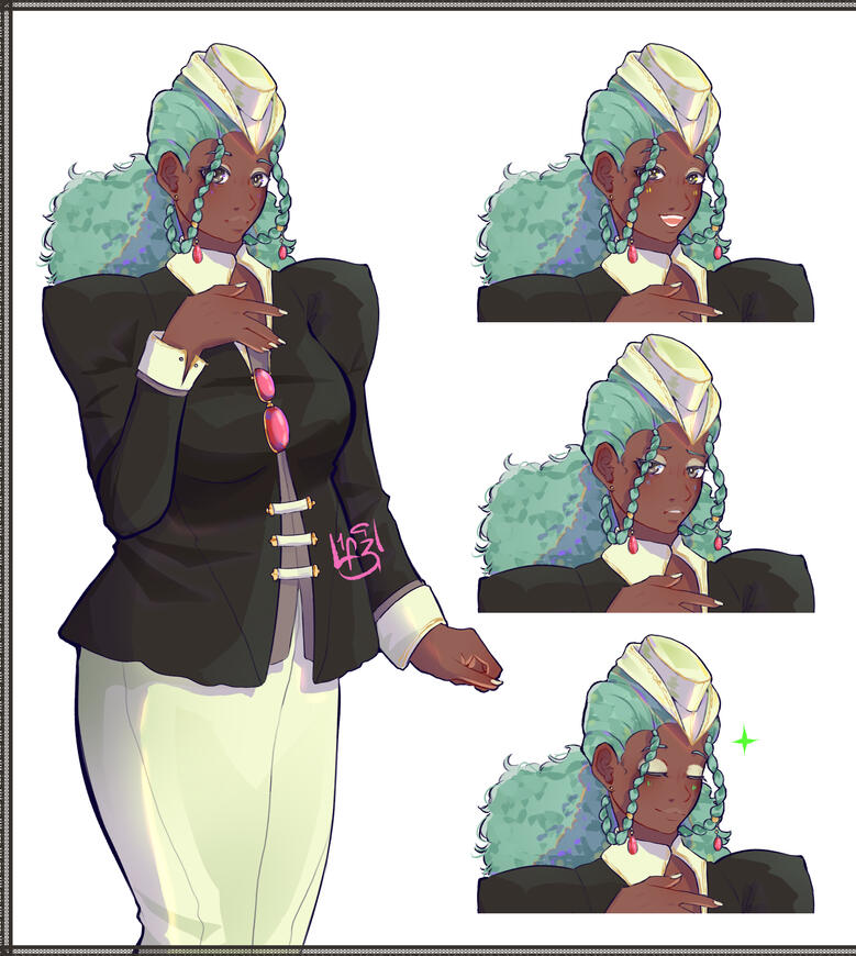 Sprite test with expressions.