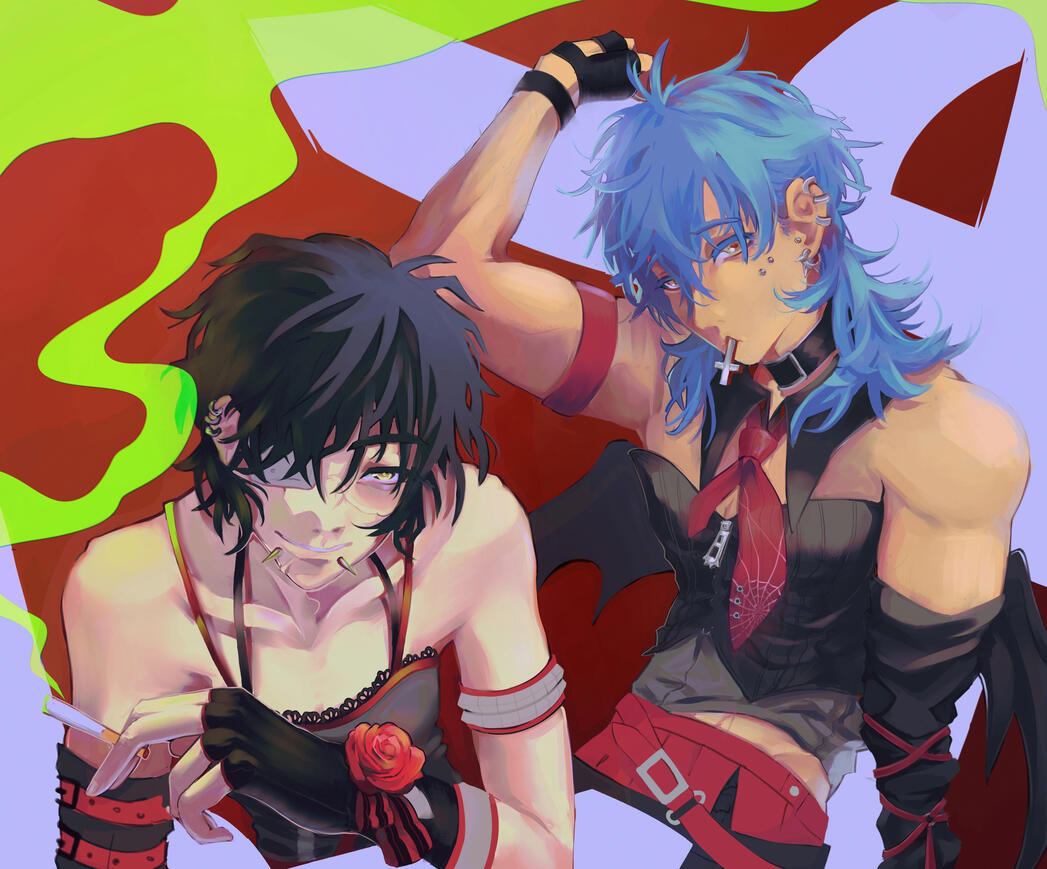 Wip illustration i just like it and wanna include it lol